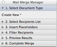 Mail Merge Manager | Orbits IT Mail Merge Manager