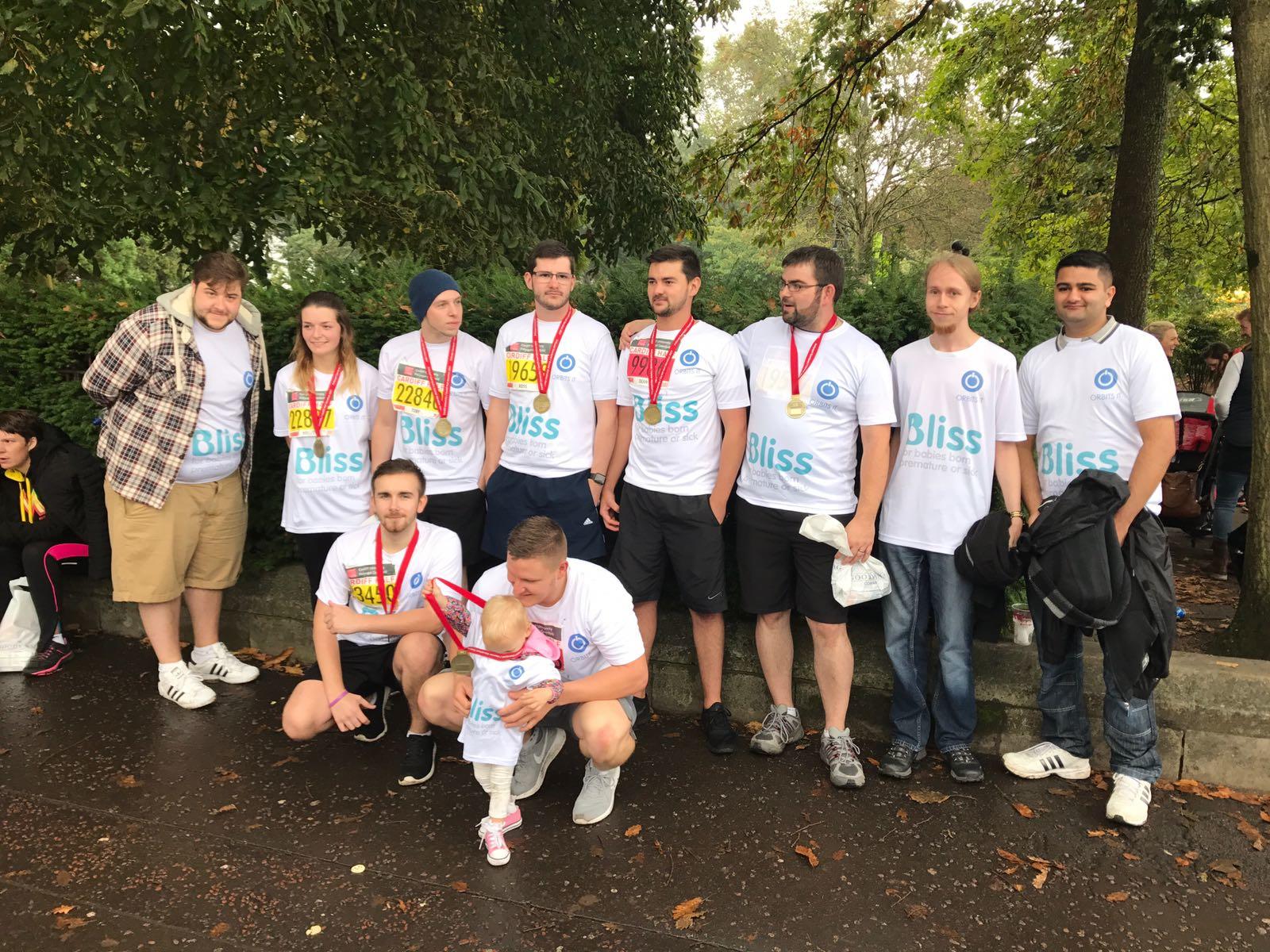 Orbits IT Half Marathon Team